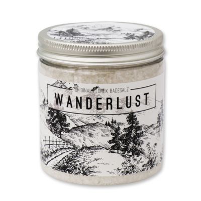 Bath salt 300g in a container "Wanderlust", Edelweiss 