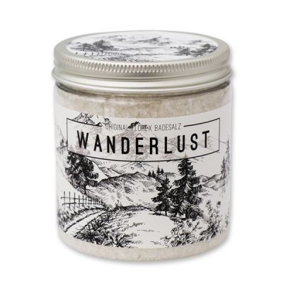 Badesalz 300g in der Dose "Wanderlust", Edelweiß 