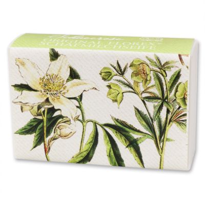 Sheep milk soap 150g, Christmas rose white 