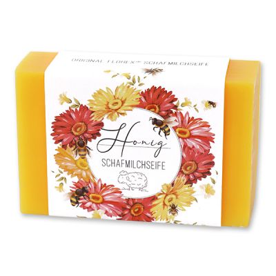 Sheep milk soap 150g "Einzigartige Augenblicke", Honey 