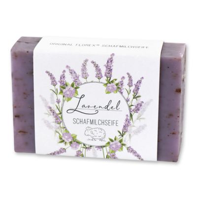 Sheep milk soap 150g "Einzigartige Augenblicke", Lavender 