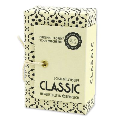 Schafmilchseife eckig 150g "Handmade Paper - Special Edition", Classic 