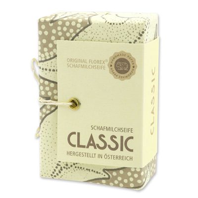 Schafmilchseife eckig 150g "Handmade Paper - Special Edition", Classic 