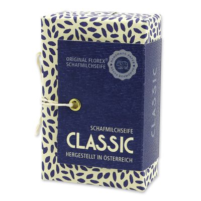 Schafmilchseife eckig 150g "Handmade Paper - Special Edition", Classic 