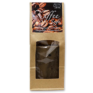 Cold-stirred special soap 100g packed in a brown bag, Coffee 