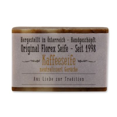 Kaltgerührte Spezialseife 100g "Aus Liebe zur Tradition", Kaffee 