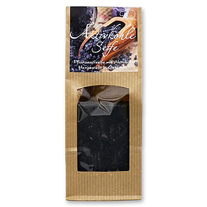 Cold-stirred special soap 100g packed in a brown bag, Activated carbon 