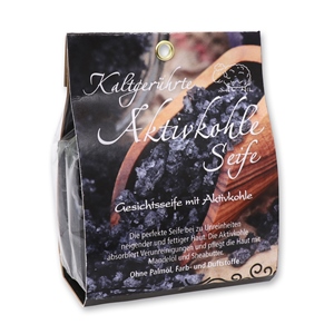Cold-stirred special soap 100g packed in a bag, Activated carbon 
