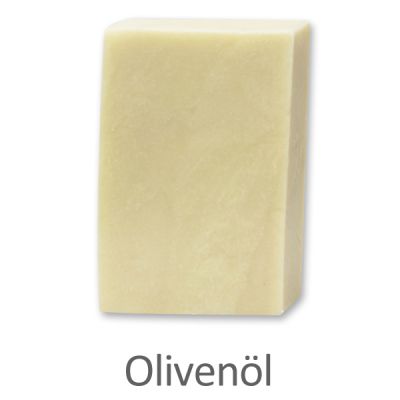 Kaltgerührte Seife 100g ohne Schafmilch, Olivenöl 