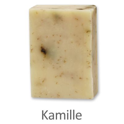 Cold-stirred soap 100g without sheep milk, Chamomile 