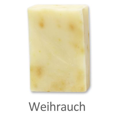 Kaltgerührte Seife 100g ohne Schafmilch, Weihrauch 