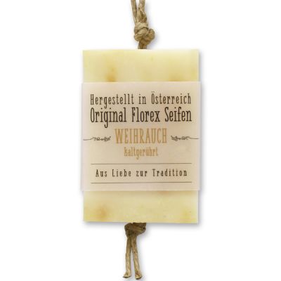 Cold-stirred soap 90g hanging with a cord "Love for tradition", Incense 