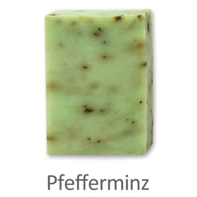Cold-stirred soap 100g without sheep milk, Peppermint 