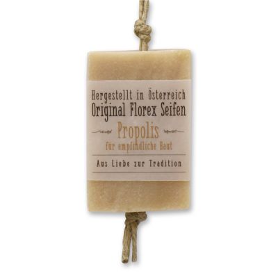 Cold-stirred special soap 90g hanging with a cord "Love for tradition", Propolis 
