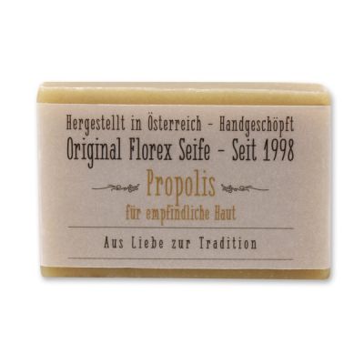 Kaltgerührte Spezialseife 100g "Aus Liebe zur Tradition", Propolis 