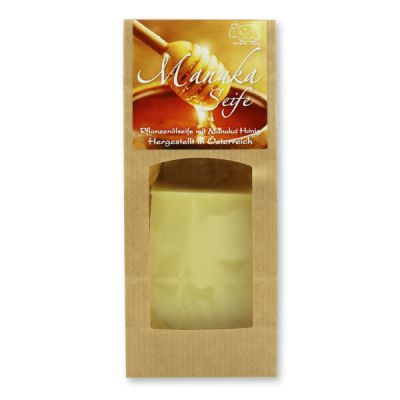 Cold-stirred special soap 100g packed in a brown bag, Manuka honey 
