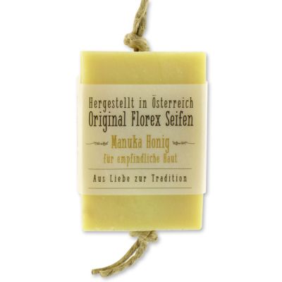 Cold-stirred special soap 90g hanging with a cord "Love for tradition", Manuka honey 
