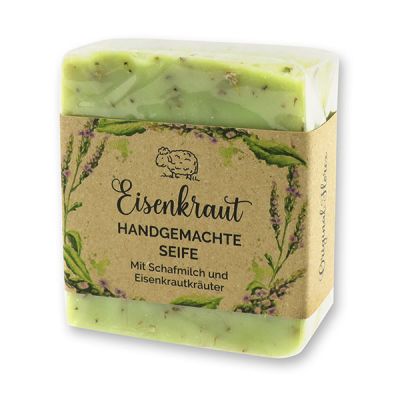 Cold-stirred sheep milk soap 150g in a cellophane "feel-good time", Verbena 