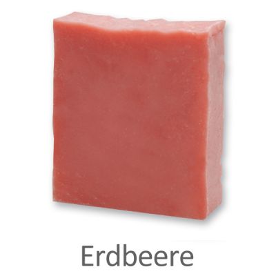 Kaltgerührte Schafmilchseife 150g, Erdbeere 