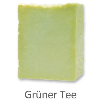 Kaltgerührte Schafmilchseife 150g, Grüner Tee 