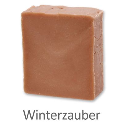 Kaltgerührte Schafmilchseife 150g, Winterzauber 