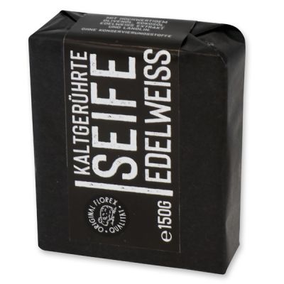 Kaltgerührte 150g "Black Edition" schwarz verpackt, Edelweiß 