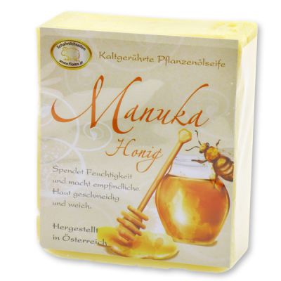 Spezialseife kaltgerührt 150g klassisch verpackt, Manuka Honig 