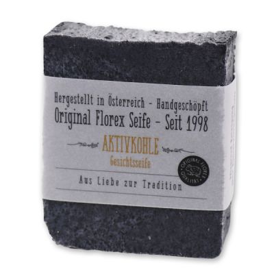 Special cold-stirred soap 150g wrapped with  transparent paper, Activated carbon 
