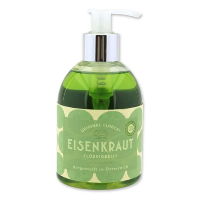 Liquid sheep milk soap 250ml in a dispenser, "Handmade Paper", Verbena 