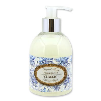 Flüssigseife mit Schafmilch 250ml im Spender "Vintage-Motiv 220", Classic 