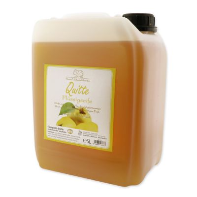 Liquid sheep milk soap refill 5L in a canister, Quince 