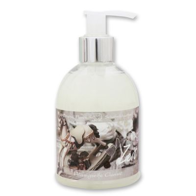 Liquid sheep milk soap 250ml in a dispenser "Zeit", Classic 