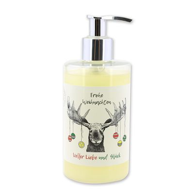 Flüssigseife mit Schafmilch 250ml im Spender "Bunte Festtage Motiv 7", Classic 