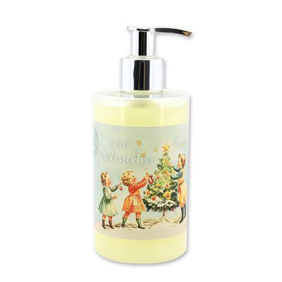 Flüssigseife mit Schafmilch 250ml im Spender "Bunte Festtage Motiv 8", Classic 