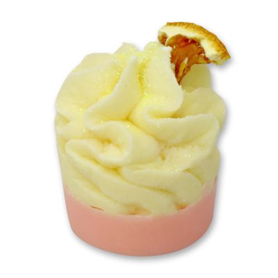 Bath butter twist with sheep milk 50g, Orange slice/Sunshine 