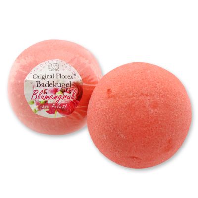 Bath ball with sheep milk 125g, Flower 