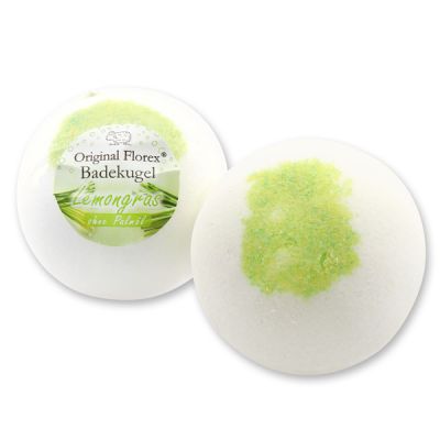 Bath ball with sheep milk 125g, Lemongrass 