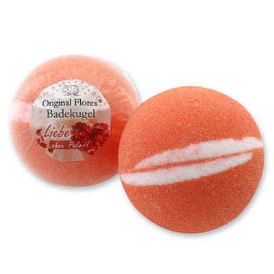 Bath ball with sheep milk 125g, Love 