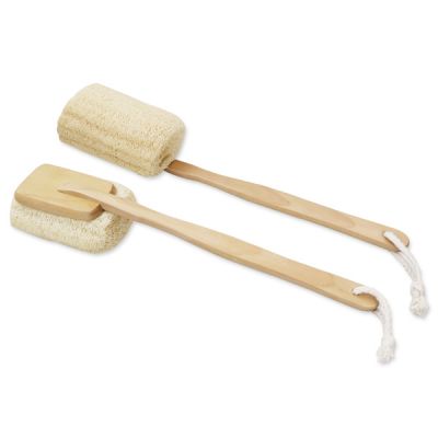 loofah back brush 