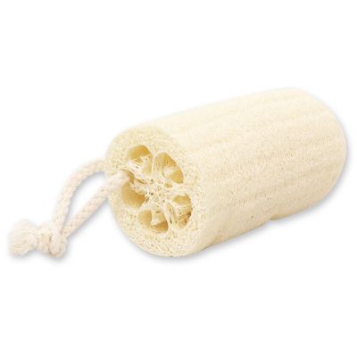 loofah-sponge with cord 