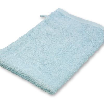 Washcloth 16 x 21 cm, blue 