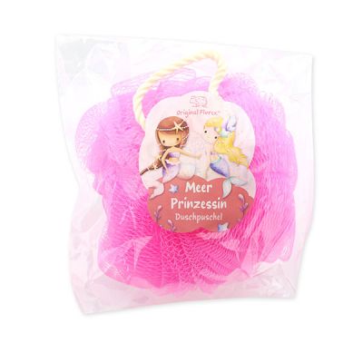 Shower sponge "Meer Prinzessin", cyclam 