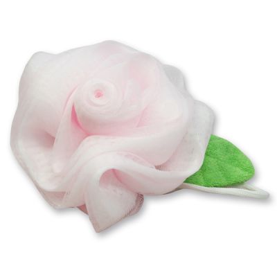 Duschpuschel Rose, rosa 