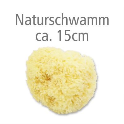 Natural bath sponge 15cm 