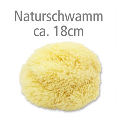 Natural bath sponge 18cm 