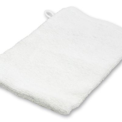 Washcloth 19 x 23 cm, white 