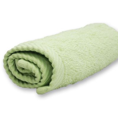Face towel 30 x 30 cm, green 