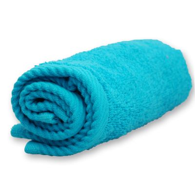 Face towel 30 x 30 cm, turquoise 