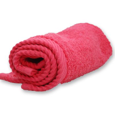 Face towel 30 x 30 cm, pink 
