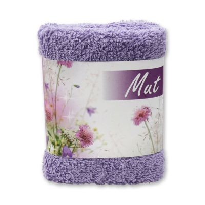 Hand towel 30x30cm "Mut", lilac 